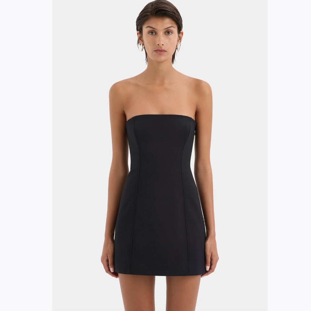 SOLD Sandrine Strapless Mini Dress